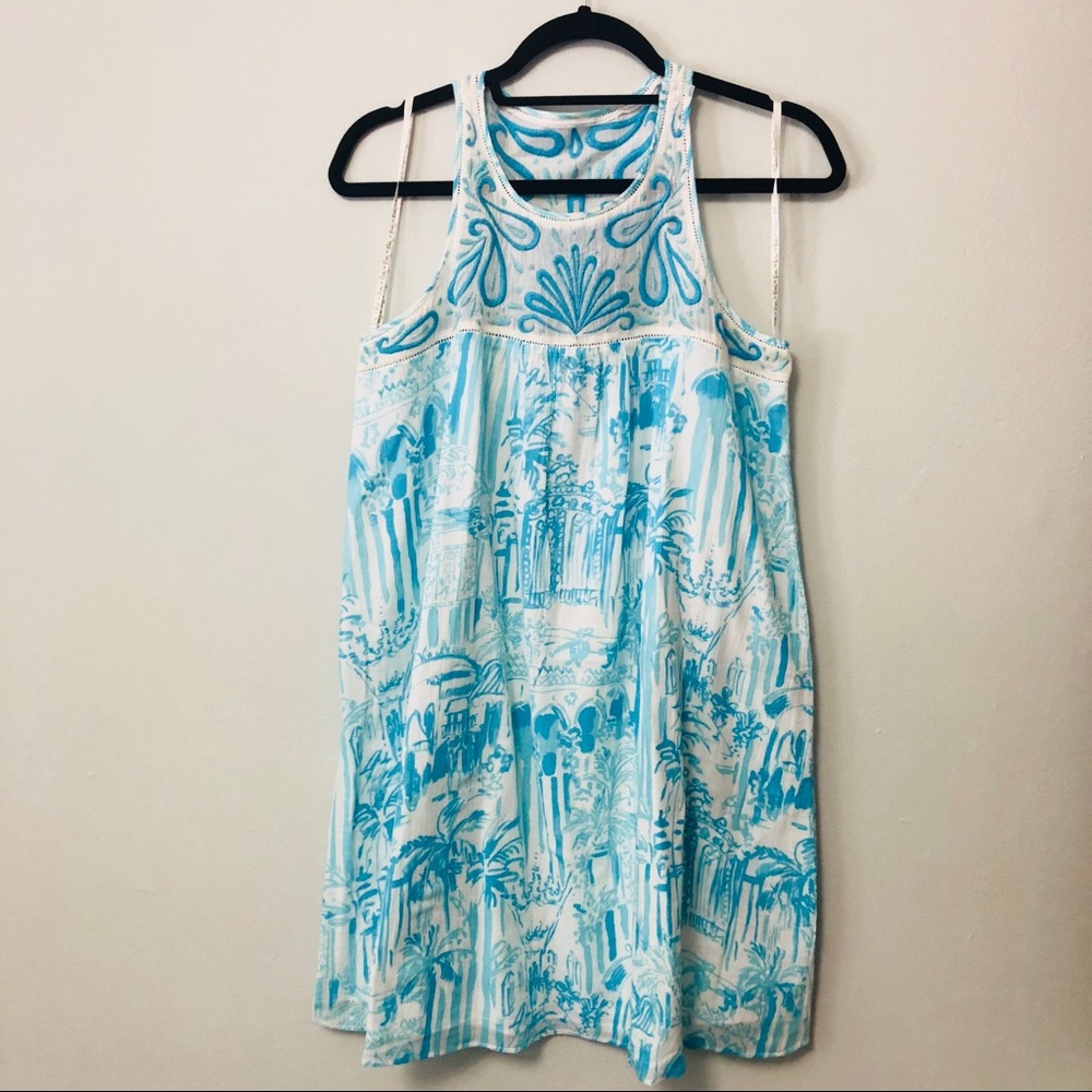 Lilly pulitzer La Via Loca print Dress